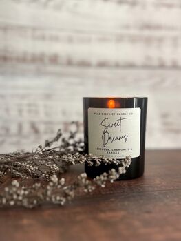 Sweet Dreams Scented Soy Candle, 3 of 3