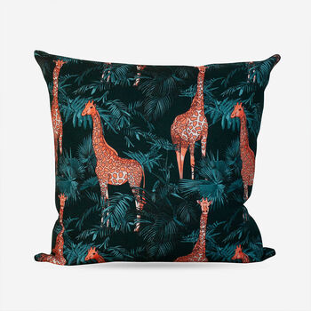 Giraffe Print Cushion, 5 of 5