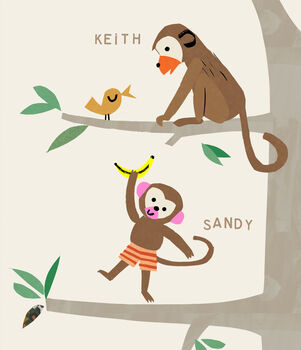 Family Tree Print Monkeys, 6 of 12
