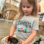 Mini Dreams Scientist Kids Organic T Shirt, thumbnail 1 of 5