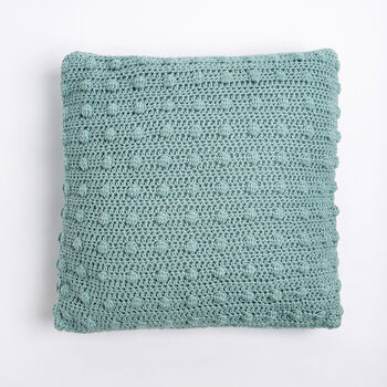 Bobble Cushion Cover Easy Crochet Kit, 2 of 6