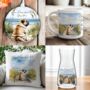 Personalised Shar Pei Dog Beach Walk Collection, thumbnail 1 of 8