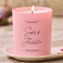 Personalised Engagement Scented Candle, thumbnail 2 of 6