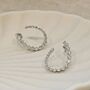 Eternity Curve Earrings, thumbnail 6 of 7