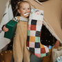 Traditional Patchwork Quilted Christmas Stocking, thumbnail 1 of 12
