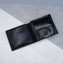 Personalised Men's Rfid Leather Trifold Wallet, thumbnail 4 of 6