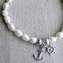 Stay Anchored Freshwater Pearl Bracelet, thumbnail 2 of 9