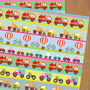 Transport Gift Wrap Two Sheets, thumbnail 2 of 6