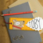 Personalised Happy Dog Name Bookmark For Children, thumbnail 5 of 8