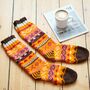 Handmade Nordic Woollen Slipper Socks, thumbnail 5 of 12