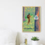 Florida National Scenic Trail USA Travel Poster Print, thumbnail 3 of 8