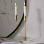 Gold Candle Holder Decoration, thumbnail 1 of 2
