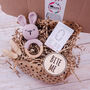 Crochet Bunny Teether Handmade, thumbnail 2 of 6
