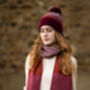 Ginevra Merino Lambswool Fingerless Mittens, thumbnail 2 of 2