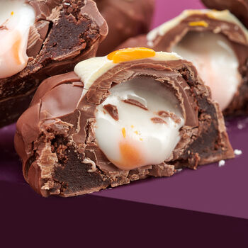 Easter Brownie Slab And Creme Egg Bomb Combo, 5 of 6