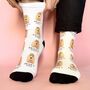 The Dogs Human Personalised Socks, thumbnail 12 of 12