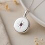 Personalised Sterling Silver February Birthstone Locket – Amethyst, thumbnail 1 of 7