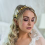 Handbeaded Statement Floral Bridal Hairband, thumbnail 1 of 12