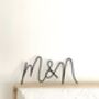 Couples Initials Wire Sign, thumbnail 3 of 4