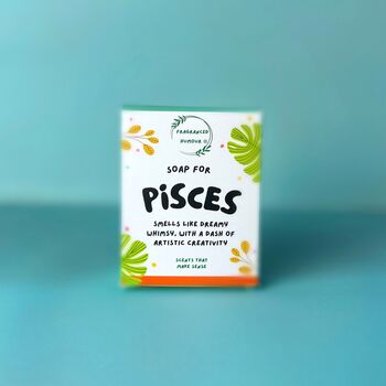 Soap For Pisces Funny Novelty Zodiac Gift, 3 of 6