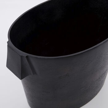 Blackened Oval Ice Bucket, 4 of 4