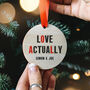 Favourite Christmas Film Bauble Decoration, thumbnail 1 of 4