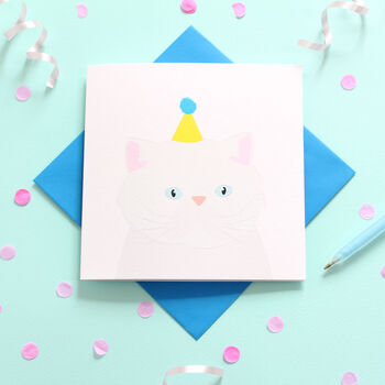 Birthday Cat Card, Multiple Breed Options, 8 of 12