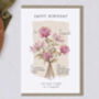 June Birth Month Happy Birthday Card, thumbnail 1 of 2