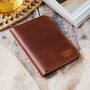 Personalised Leather Mens Vertical Card Wallet, thumbnail 1 of 9