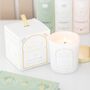 The Story Of Serenity Coconut And Vanilla Candle, thumbnail 1 of 2