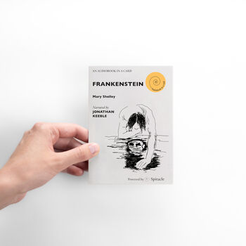 Mary Shelley’s Frankenstein Classic Audiobook In A Card Gift, 6 of 9