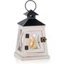 Candle Holder Decorative Lantern Distressed Wooden, thumbnail 4 of 9