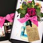 Personalised 60th Birthday Card For Her – Luxury Hot Pink Rose, Handmade 3D Scented Card, thumbnail 3 of 12