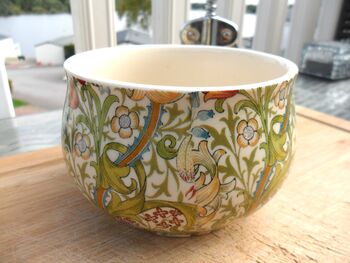 Open Sugar Bowl In William Morris Golden Lily Design, 6 of 8