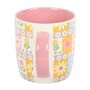 Floral Patchwork Print Mug, thumbnail 3 of 3