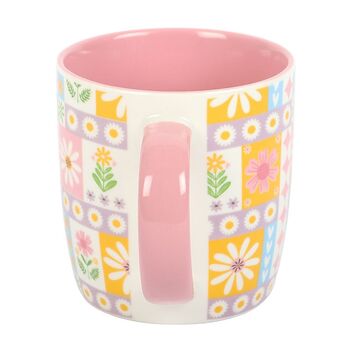 Floral Patchwork Print Mug, 3 of 3