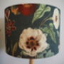 Dark Green Exotic Floral Lampshade, thumbnail 10 of 10