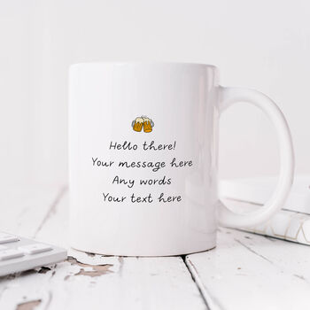Personalised Mug 'Cheers To A Brilliant Uncle', 2 of 3