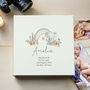 Personalised Floral Elephant Square Photo Album, thumbnail 1 of 7