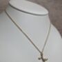 Gold Classic Rose Pendant Necklace, thumbnail 4 of 4