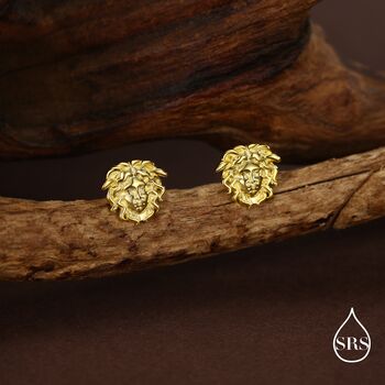 Sterling Silver Medusa Head Stud Earrings, 5 of 12
