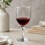 Engraved Wine Glass Personalised Gift For 50th Birthday, thumbnail 3 of 8
