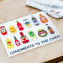 Funny Condiments Chopping Board, thumbnail 5 of 6