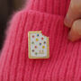 Pop Tart Biscuit Enamel Pin, thumbnail 4 of 8