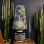 Enchanted Wood Oversized Cone Lampshades In Grass Green, thumbnail 1 of 4