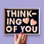 'Thinking Of You' Letterbox Message Cookies, thumbnail 2 of 3