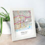 Favourite Place Personalised Framed Map Print, thumbnail 6 of 11