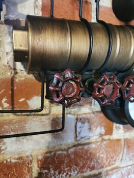 Factory Pipe Wall Clock, 4 of 4