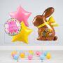 Sunshine Pastels Chocolate Easter Bunny Balloon Package, thumbnail 1 of 4