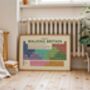 Walking Britain Periodic Table Art Print, thumbnail 10 of 12